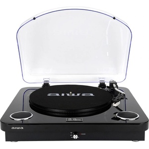 Aiwa Грамофон Aiwa - LPS-25BK, полуавтоматичен, черен (29294)
