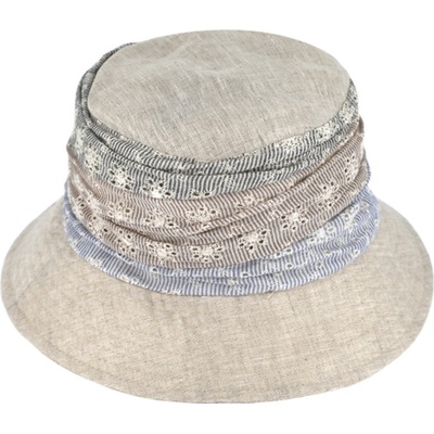 Fiebig Headwear since 1903 Bucket hat letní béžový