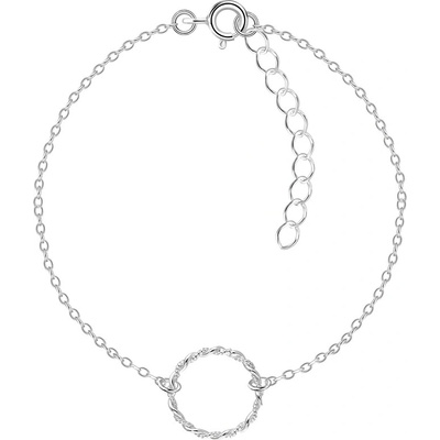 Luminosa stříbrný náramek KARMA SB-003