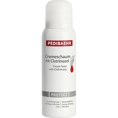 PEDIBAEHR Krémová pěna s klotrimazolem a s ureou (10%)) 125 ml