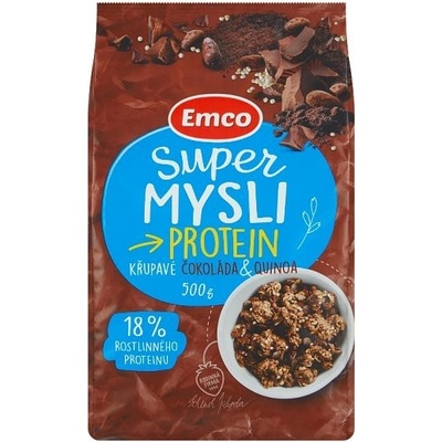 Emco Proteínové mysli chrumkavé s čokoládou 500 g