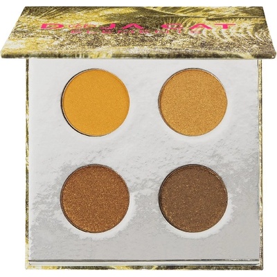 BH Cosmetics BH DOJA CAT 4 Color Mini Shadow Quad ELEMENTS Gold Сенки палитра 4, 7gr