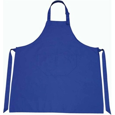 L-Merch Unisex zástěra NT5220 Royal Blue 85x75cm