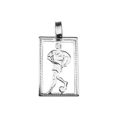 Infinitysilver Stříbrný přívěsek fotbalista 441404