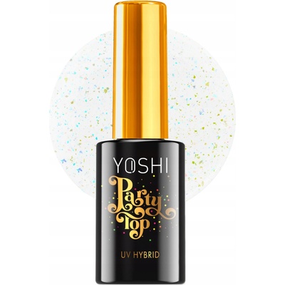 YOSHI Party Top s trblietkami NO WIPE 10ml