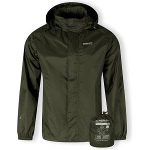 Minoti Непромокаемо яке Minoti Men packaway waterproof jacket with hood khaki - Khaki