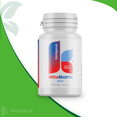 Kompava MitoMatrix NAD+ 500 mg 60 kapsúl