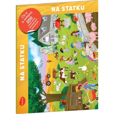 Na statku Čti a nalepuj, kniha se samolepkami
