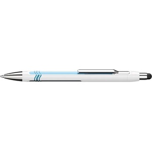 Schneider Химикалка, 0, 7 мм, с бутон, за сензорен екран, бяло-синя цев, SCHNEIDER "Epsilon Touch XB", синя 138702 (138702)