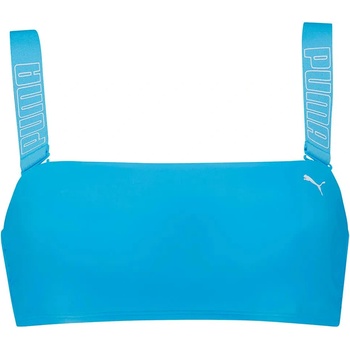 PUMA Bandeau bikini top - Blue (Luminous Blue)