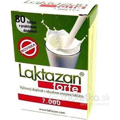 Laktazan Forte 7.000 FCC 80 tabliet