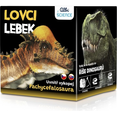 Albi Lovci lebek Pachycephalosaurus – Zboží Mobilmania