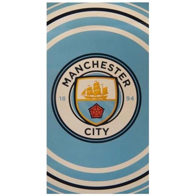 Osuška FC Manchester City: () modrá [B25TOFMACPL] CurePink 70 x 140 cm