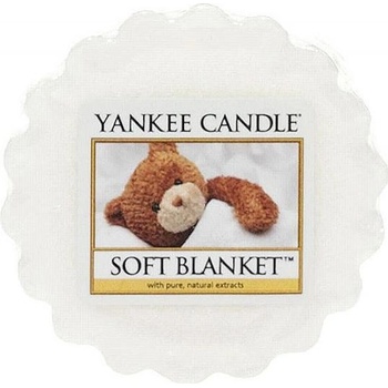 Yankee Candle vonný vosk do aroma lampy Soft Blanket 22 g