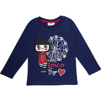 Winkiki dievčenské tričko tmavo modrá