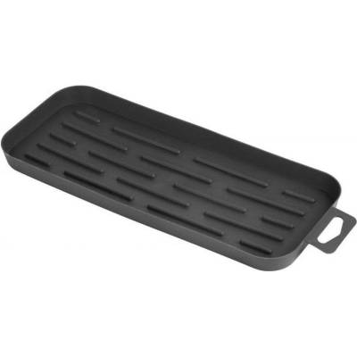 odkapávač 26x11x1,5cm PRESTIGE tm.šedý, měkký, pružný plast