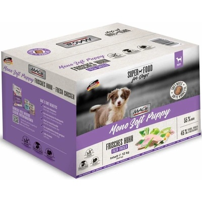 Mac's Dog Soft kuřecí pro stěňata 3 x 12 kg