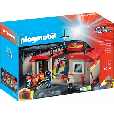 Playmobil 5663 Prenosná požiarna stanica