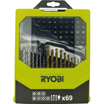 sada Ryobi RAK 69 MIX šroubovacích bitů 69 ks 5132002687
