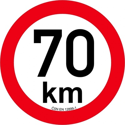 Obmedzenie rýchlosti 70 km retroreflexné pr. 200 mm