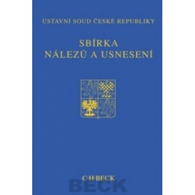 Sbírka nálezů a usnesení ÚS ČR svazek 55 bez CD