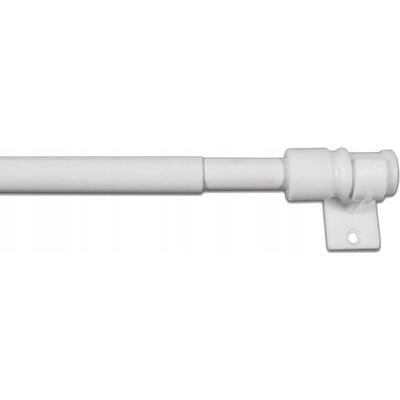 tyč vitrážová CAFE teleskopická 50-85cm, kov, biela 704472