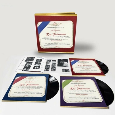Herbert von Karajan - Strauss, J: Die Fledermaus (3 LP)