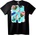 NOONEBRAND Тениска с флорални токчета и любов - XXS, White