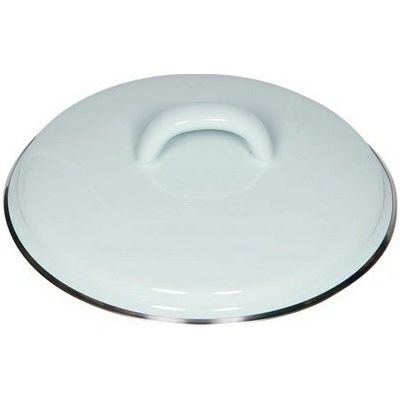 Riess Smaltovaná pokrievka 14 cm tyrkysová