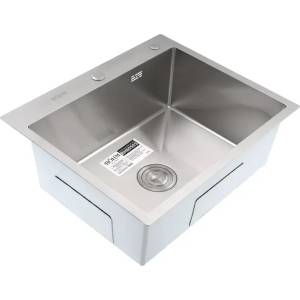 Böhm Кухненска мивка BOHM BH6050S Satin SUS304 600×500×215 мм (16976) Мивка за вграждане