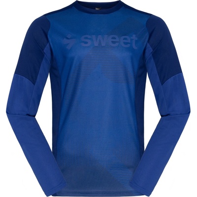 Sweet Protection Мъжка фланелка с дълъг ръкав за колоездене Sweet Protection Hunter II Trail Long Sleeve Cycling jersey - Blue Depths (056-4025-0211)