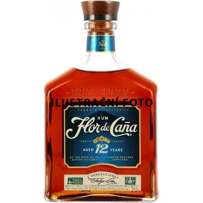 Flor de Cana 12y 37,5% 0,7 l (holá láhev)