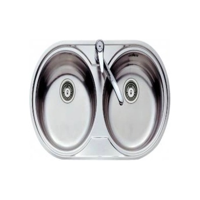 Teka Мивка с две корита Teka eline 80cm Inox