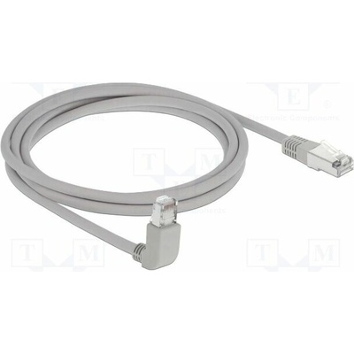 Delock 83516 RJ45, CAT 5e, S/FTP, 2m, šedý