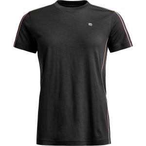 Ortovox Дамско мериносово термобельо Ortovox Women's 185 Rock'N'Wool Short Sleeve Merino base layer - Black Raven (115-1520-0813)