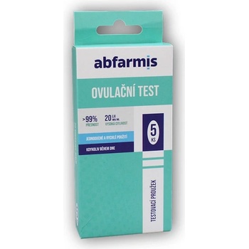 Abfarmis Ovulační test 20mIU/ml 5 ks