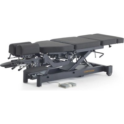 Coinfycare® Elektrické chiropraktické lehátko Coinfycare Chiro Breakaway EL08B 183*51 cm | 92 kg | sivá