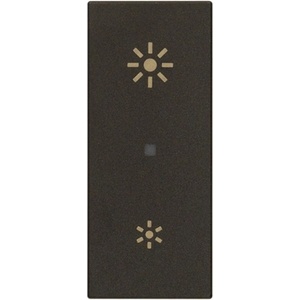 Vimar 30135. G Универсален димер Linea, 230 V~ 50 Hz 1М, Black, (VM30135.G)
