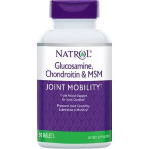 Natrol Glucosamine Chondroitin MSM [90 Таблетки]