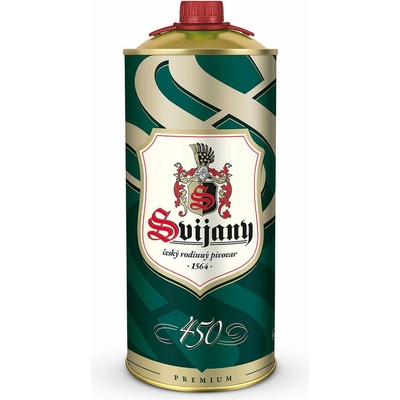 Svijany 450 prémiový ležák 4,6% 2 l (plech)