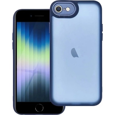 Gigapack iPhone SE 3 (2022 г. ) / SE 2 (2020 г. ) / 8 4.7 GIGAPACK Силиконов протектор за телефон, удароустойчив, протектор за камера, СИН GP-153456 (GP-153456)