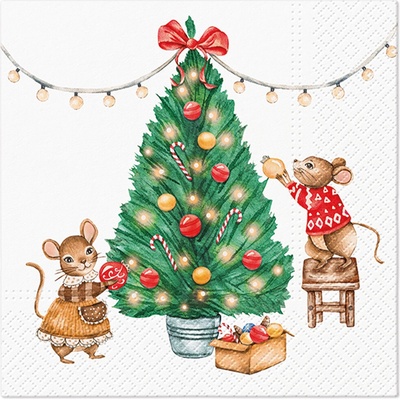 TaT Obrúsky Tiny Christmas 33x33cm