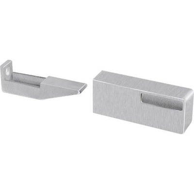 Q-railing Nerezový držiak hranatého madla zábradlia pr.40x10 mm MOD 4134 brus, na stenu či hranol