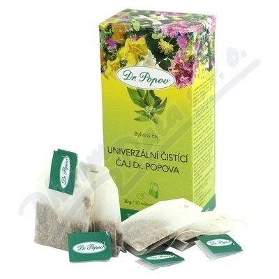 Dr.Popov Univerzálny čistiaci čaj 20 x 1,5 g