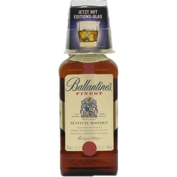 Ballantine’s 40% 0,7 l (dárkové balení 1 sklenice)
