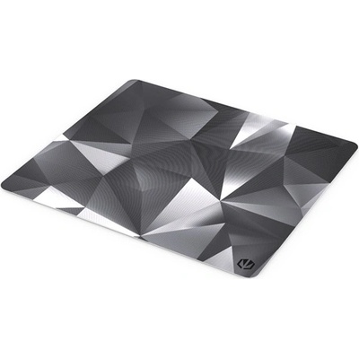 ENDORFY Crystal Black L (400x450x3 mm, неплъзгащ се, с шарка) черна подложка за мишка EY6B007 (EY6B007)