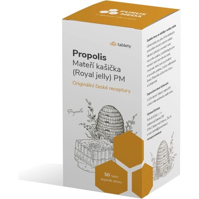 Propolis Mateří kašička Royal jelly PM 50 tablet