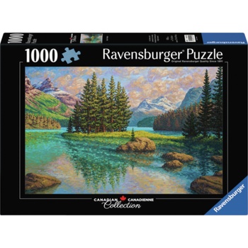 Ravensburger Пъзел Ravensburger от 1000 части - Духът на езерото Малигне (12001005)