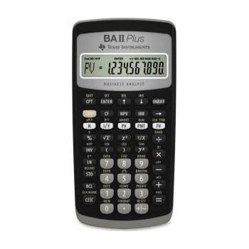 Texas Instruments Ba-Ii Plus Calculator Pocket Financial Black