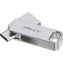 Image 1 of PNY Duo-Link 128GB USB 3.2 P-FDI128DULINKTYC-GE